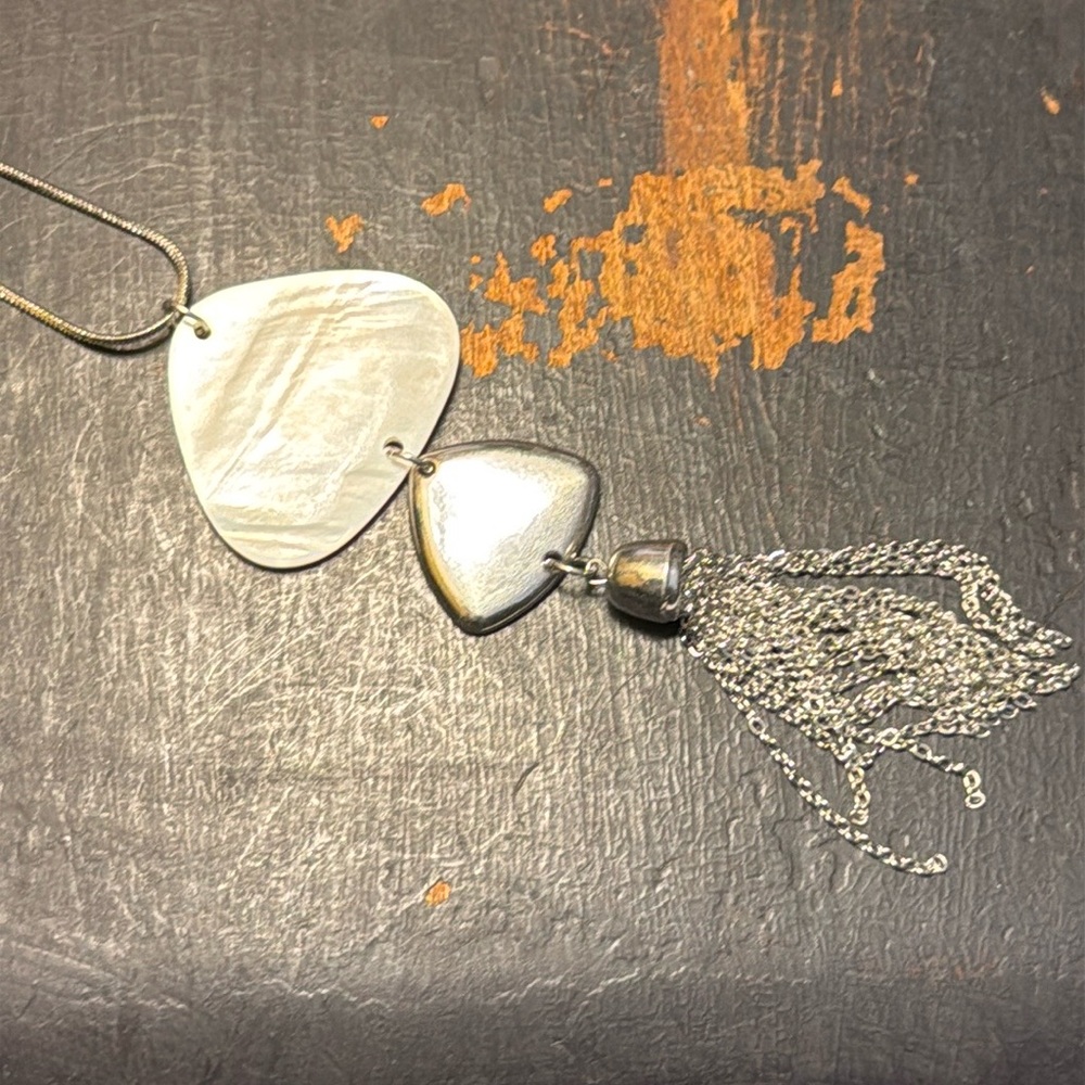 New! Long Necklace and Earrings Set